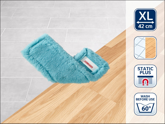 3 Stück Wischbezug Ersatzteile für Leifheit Profi XL Micro Duo / Profi 3 Stück Wischbezug Ersatzteile für Leifheit Profi XL Micro Duo / Profi